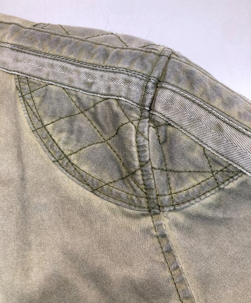 DIESEL（ディーゼル）DIESEL (ディーゼル) ウォッシュド加工ジャケット グリーン サイズ:Sの古着・服飾アイテム