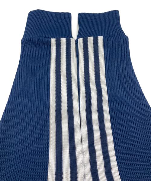 adidas（アディダス）adidas (アディダス) ファイヤーバード アディカラー ニット トラックトップ ネイビー サイズ:Mの古着・服飾アイテム