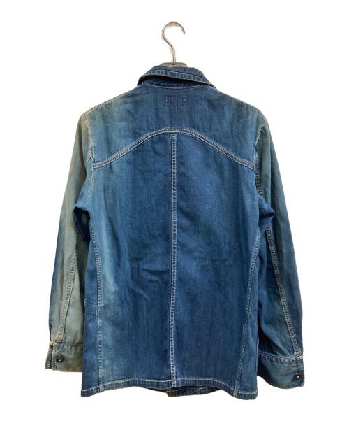 BLUE BLUE（ブルーブルー）BLUE BLUE (ブルーブルー) デニムカバーオール インディゴ サイズ:1の古着・服飾アイテム