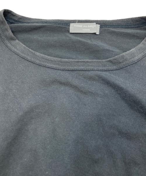 COMME des GARCONS HOMME（コムデギャルソン オム）COMME des GARCONS HOMME (コムデギャルソン オム) 切替デザインスウェット・ドッキングカットソー グレー サイズ:表記なしの古着・服飾アイテム