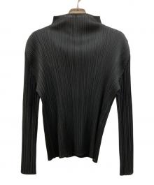 PLEATS PLEASE（プリーツプリーズ）の古着「プリーツカットソー」｜ブラック