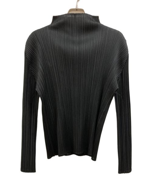 PLEATS PLEASE（プリーツプリーズ）PLEATS PLEASE (プリーツプリーズ) プリーツカットソー ブラック サイズ:3の古着・服飾アイテム