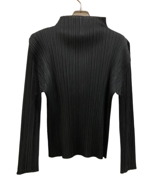 PLEATS PLEASE（プリーツプリーズ）PLEATS PLEASE (プリーツプリーズ) プリーツカットソー ブラック サイズ:3の古着・服飾アイテム
