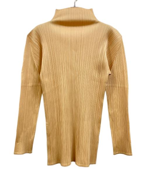 PLEATS PLEASE（プリーツプリーズ）PLEATS PLEASE (プリーツプリーズ) プリーツカットソー ベージュ サイズ:3の古着・服飾アイテム