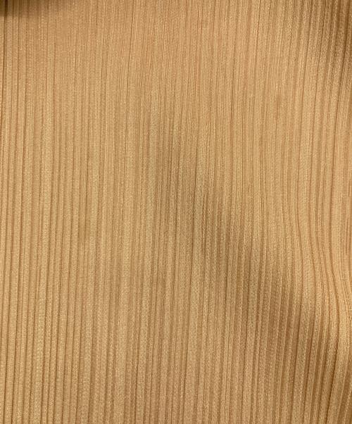 PLEATS PLEASE（プリーツプリーズ）PLEATS PLEASE (プリーツプリーズ) プリーツカットソー ベージュ サイズ:3の古着・服飾アイテム