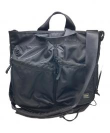 PORTER（ポーター）の古着「THINGS 2WAY HELMETBAG」｜ブラック