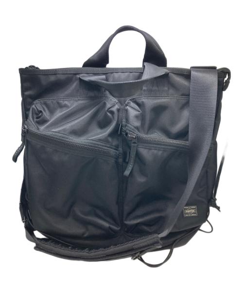 PORTER（ポーター）PORTER (ポーター) THINGS 2WAY HELMETBAG ブラックの古着・服飾アイテム