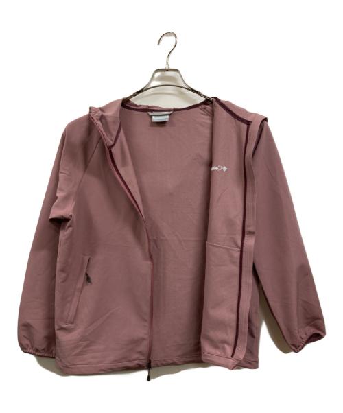 Columbia（コロンビア）Columbia (コロンビア) ライトキャニオン ミッドウェイト ソフトシェルジャケット ピンク サイズ:Ⅼ 未使用品の古着・服飾アイテム