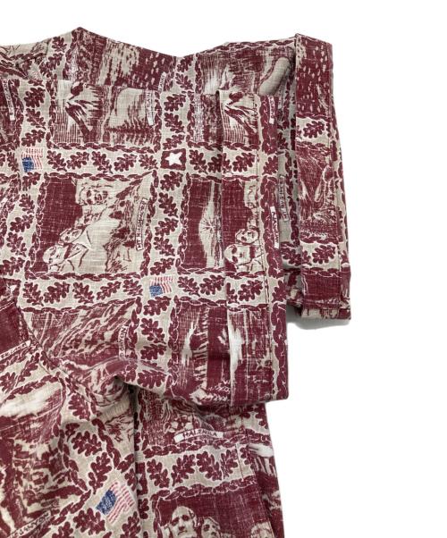 reyn spooner（レイン スプナー）reyn spooner (レイン スプナー) アロハシャツ レッド サイズ:Mの古着・服飾アイテム