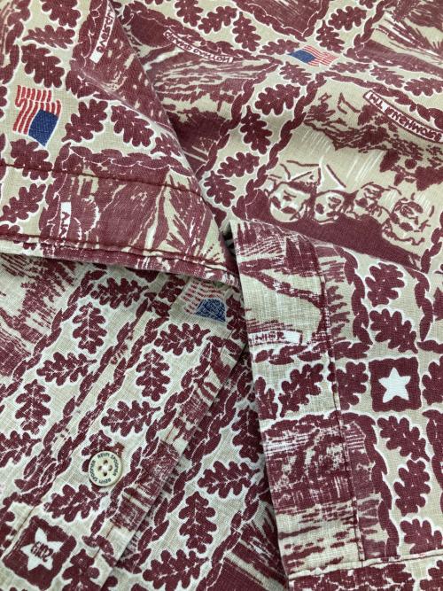 reyn spooner（レイン スプナー）reyn spooner (レイン スプナー) アロハシャツ レッド サイズ:Mの古着・服飾アイテム