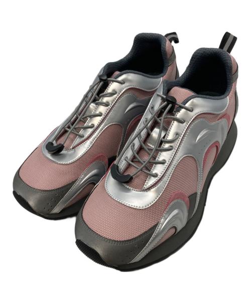 CONP（コンプ）CONP (コンプ) RIPPLE SNEAKER ピンク サイズ:24.5cmの古着・服飾アイテム