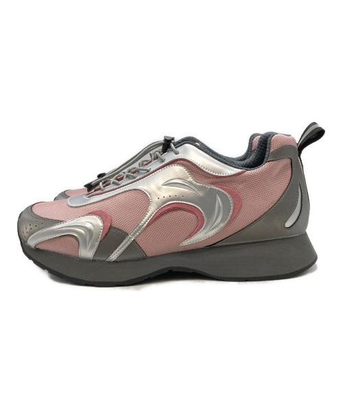 CONP（コンプ）CONP (コンプ) RIPPLE SNEAKER ピンク サイズ:24.5cmの古着・服飾アイテム
