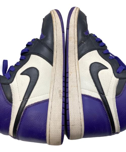 NIKE（ナイキ）NIKE (ナイキ) Air Jordan 1 Retro High OG パープル サイズ:27㎝の古着・服飾アイテム