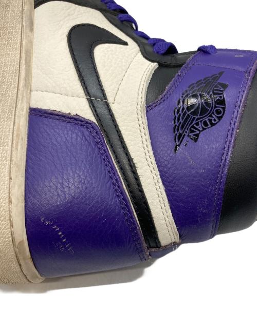 NIKE（ナイキ）NIKE (ナイキ) Air Jordan 1 Retro High OG パープル サイズ:27㎝の古着・服飾アイテム
