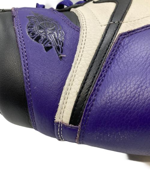 NIKE（ナイキ）NIKE (ナイキ) Air Jordan 1 Retro High OG パープル サイズ:27㎝の古着・服飾アイテム