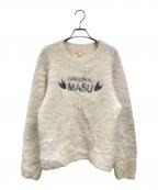 masuエムエーエスユー）の古着「ORIGINAL MASU BRUSHED SWEATER」｜アイボリー