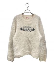 masu（エムエーエスユー）の古着「ORIGINAL MASU BRUSHED SWEATER」｜アイボリー
