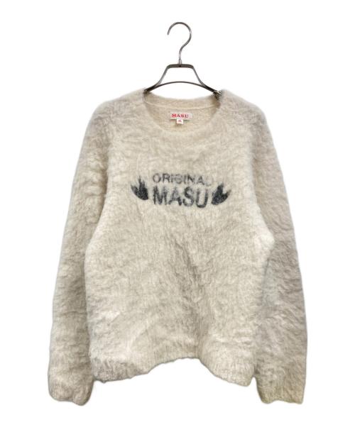 masu（エムエーエスユー）MASU (エムエーエスユー) ORIGINAL MASU BRUSHED SWEATER アイボリー サイズ:44の古着・服飾アイテム