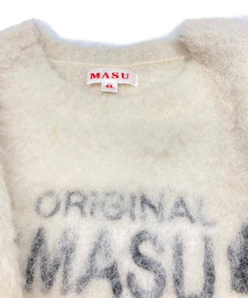 masu（エムエーエスユー）MASU (エムエーエスユー) ORIGINAL MASU BRUSHED SWEATER アイボリー サイズ:44の古着・服飾アイテム