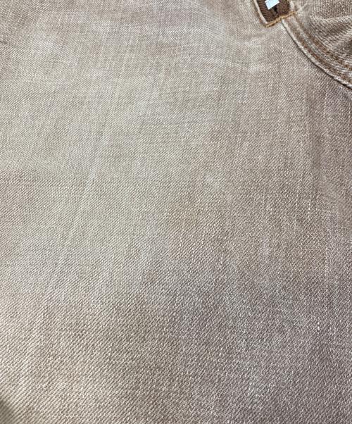 masu（エムエーエスユー）MASU (エムエーエスユー) BAGGY FIT JEANS ブラウン サイズ:44の古着・服飾アイテム
