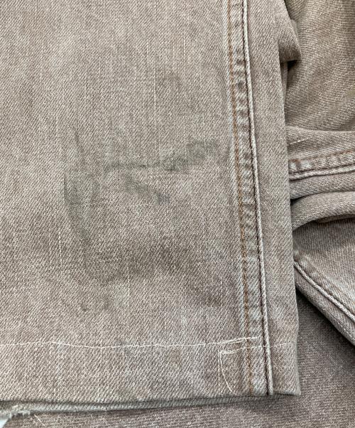 masu（エムエーエスユー）MASU (エムエーエスユー) BAGGY FIT JEANS ブラウン サイズ:44の古着・服飾アイテム