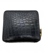 ReZARDリザード）の古着「Crocodile Medium Wallet」｜ブラック