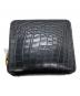 REZARD (リザード) Crocodile Medium Wallet ブラック 未使用品：36000円