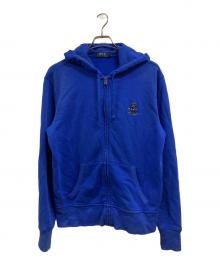 POLO RALPH LAUREN（ポロ・ラルフローレン）の古着「ジップパーカー」｜ブルー
