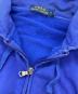 中古・古着 POLO RALPH LAUREN (ポロ・ラルフローレン) ジップパーカー ブルー サイズ:Ｍ：4000円