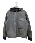 EMPORIO ARMANIエンポリオ アルマーニ）の古着「フーデッドジャケット」｜グレー