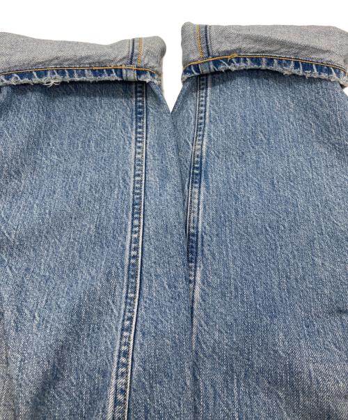 upper hights（アッパーハイツ）upper hights (アッパーハイツ) デニムパンツ レッド サイズ:25の古着・服飾アイテム
