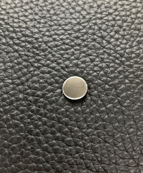 HERGOPOCH（エルゴポック）HERGOPOCH (エルゴポック) エンボスレザーフラップトートバッグ ブラックの古着・服飾アイテム