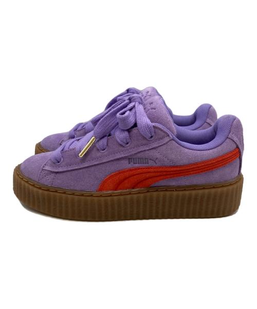 PUMA（プーマ）PUMA (プーマ) FENTY (フェンティー) CREEPER PHATTY パープル サイズ:23.5cmの古着・服飾アイテム