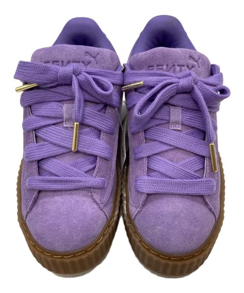 PUMA（プーマ）PUMA (プーマ) FENTY (フェンティー) CREEPER PHATTY パープル サイズ:23.5cmの古着・服飾アイテム