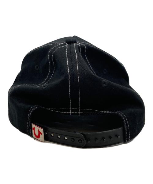 TRUE RELIGION（トゥルー レリジョン）TRUE RELIGION (トゥルー レリジョン) キャップ ブラックの古着・服飾アイテム