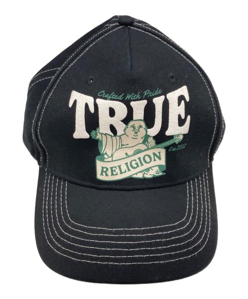 TRUE RELIGION（トゥルー レリジョン）TRUE RELIGION (トゥルー レリジョン) キャップ ブラックの古着・服飾アイテム