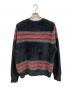 stussy (ステューシー) Stripe Shaggy Cardigan ブラック サイズ:M：13000円