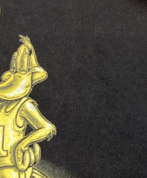 LOONEY TUNES（ルーニーチューンズ）LOONEY TUNES (ルーニーチューンズ) プリントTシャツ ブラック サイズ:Ｍの古着・服飾アイテム