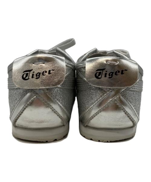 Onitsuka Tiger（オニツカタイガー）Onitsuka Tiger (オニツカタイガー) ローカットスニーカー シルバー サイズ:26.5の古着・服飾アイテム