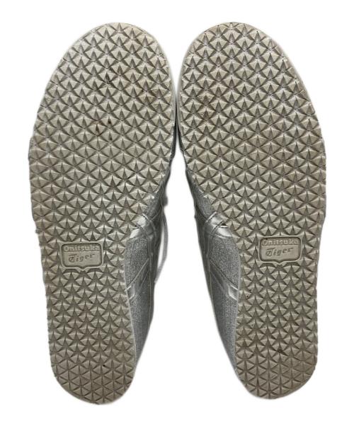 Onitsuka Tiger（オニツカタイガー）Onitsuka Tiger (オニツカタイガー) ローカットスニーカー シルバー サイズ:26.5の古着・服飾アイテム