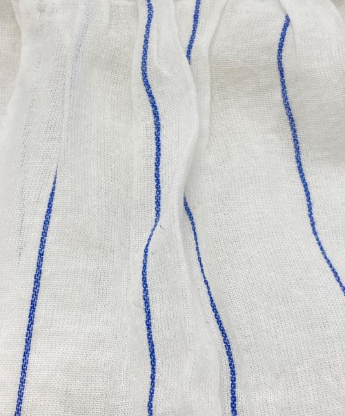 ne quittez pas（ヌキテパ）ne quittez pas (ヌキテパ) コットンギャザーワンピース ホワイト サイズ:Freeの古着・服飾アイテム