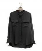 theoryセオリー）の古着「Prime GGT PKT Detail Blouse」｜ブラック