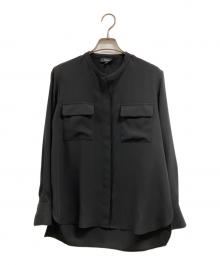 theory（セオリー）の古着「Prime GGT PKT Detail Blouse」｜ブラック
