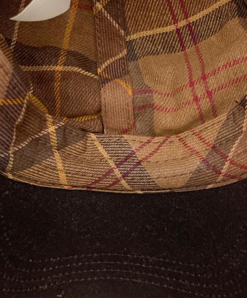 Barbour（バブアー）Barbour (バブアー) ワックス コットン ベースボール キャップ ブラウンの古着・服飾アイテム