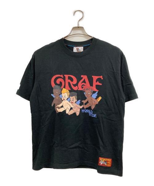 GRAF&WU（グラフアンドユー）GRAF&WU (グラフアンドユー) Tシャツ ブラック サイズ:Ⅼの古着・服飾アイテム