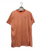 POLO RALPH LAURENポロ・ラルフローレン）の古着「Tシャツ」｜オレンジ