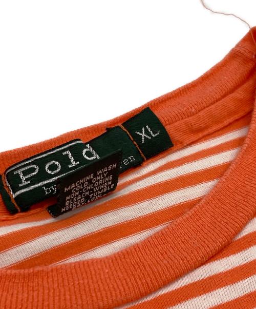 POLO RALPH LAUREN（ポロ・ラルフローレン）POLO RALPH LAUREN (ポロ・ラルフローレン) Tシャツ オレンジ サイズ:XLの古着・服飾アイテム