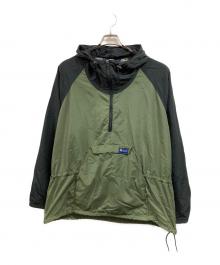 Pen Field（ペンフィールド）の古着「アノラックパーカー」｜グリーン×ブラック