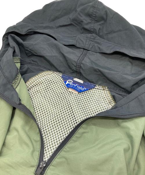 Pen Field（ペンフィールド）Pen Field (ペンフィールド) アノラックパーカー グリーン×ブラック サイズ:Ⅼの古着・服飾アイテム