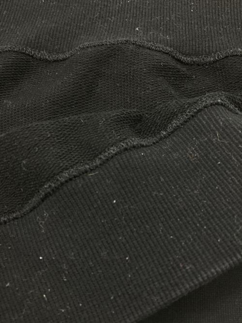 SOPHNET.（ソフネット）SOPHNET. (ソフネット) STAR PATCHED CREWNECK SWEAT ブラック サイズ:Ⅼの古着・服飾アイテム